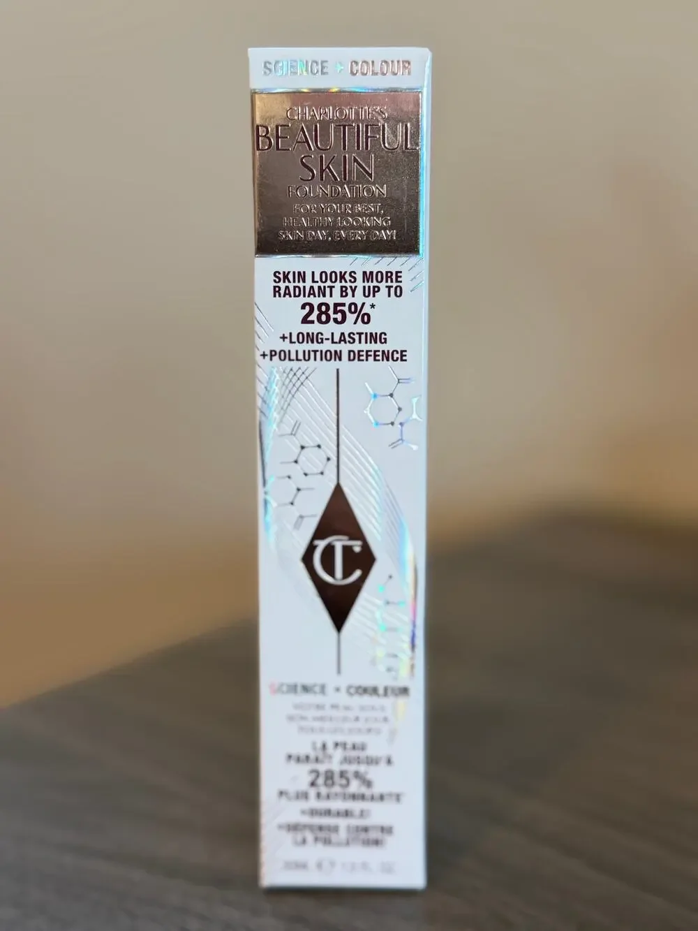 Charlotte Tilbury Beautiful Skin Foundation 2 Neutral 30ml NEW